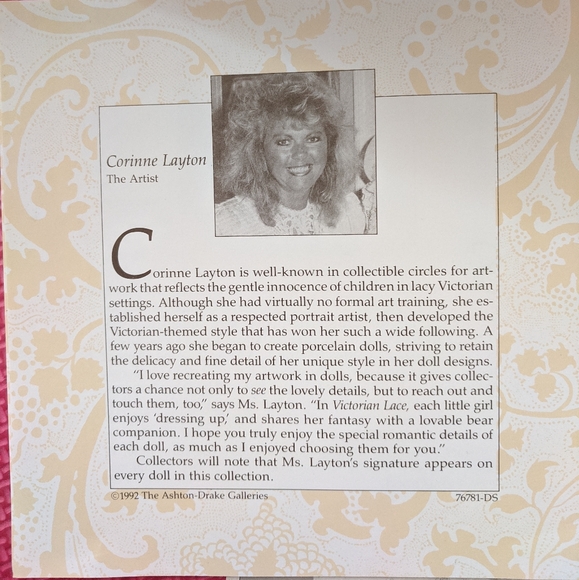 Victorian Lace Collection by Mary Stevens. Alicia - Picture 13 of 16